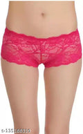 Net Briefs for Women (Pink, S)